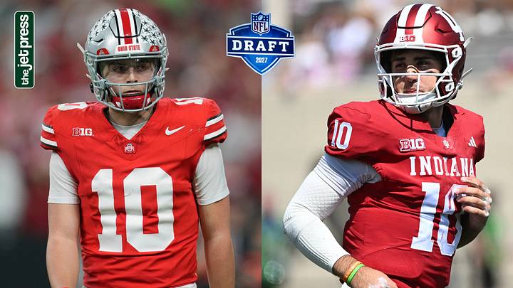 Ohio State QB Julian Sayin and Indiana QB Josh Hoover Ohio State QB Julian Sayin and Indiana QB Josh Hoover