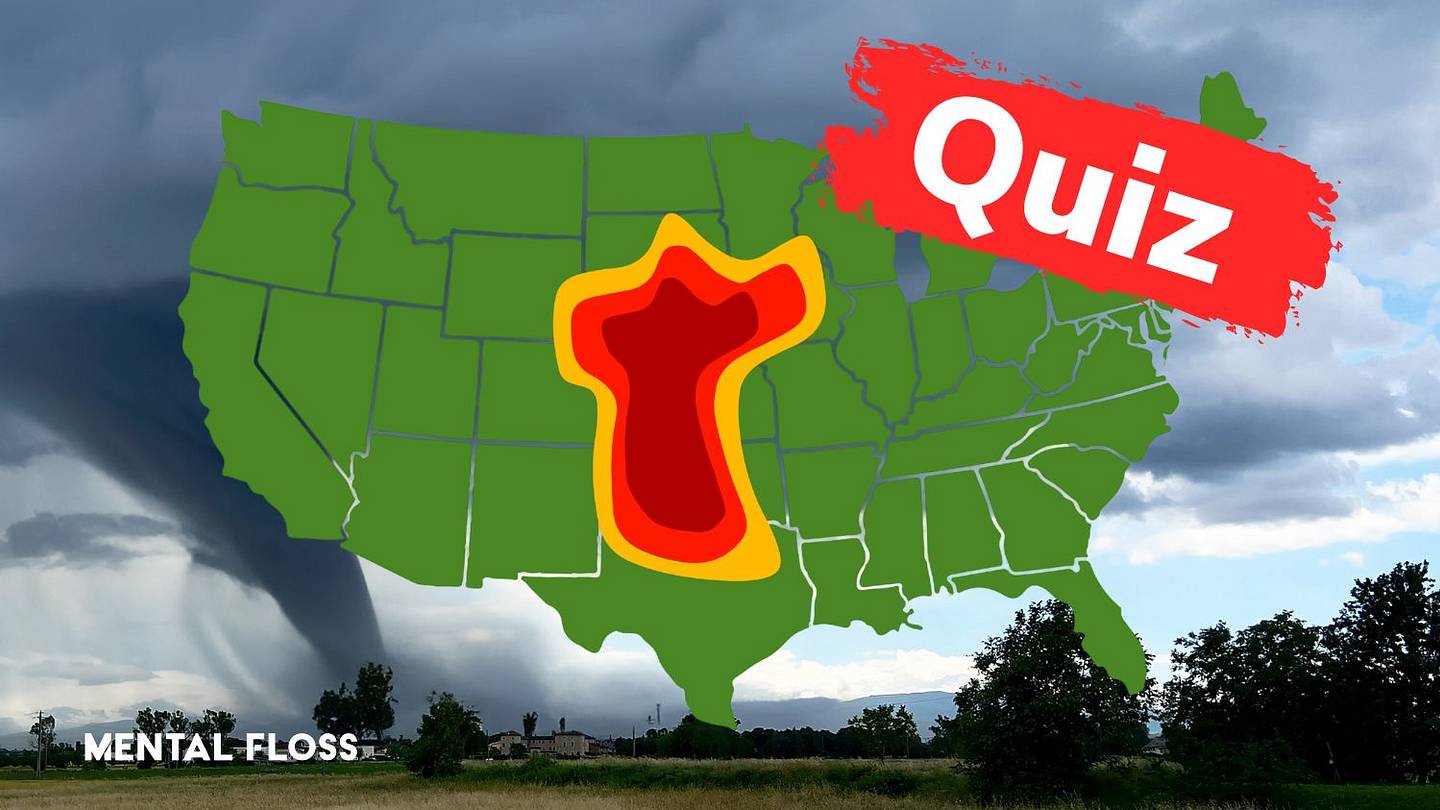 Quiz: Only True Storm Chasers Can Name All 9 Tornado Alley States