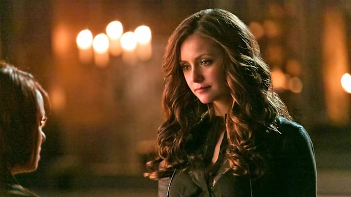 Nina Dobrev as Katherine Pierce on 'The Vampire Diaries'. Tina Rowden/The CW Nina Dobrev as Katherine Pierce on 'The Vampire Diaries'. Tina Rowden/The CW
