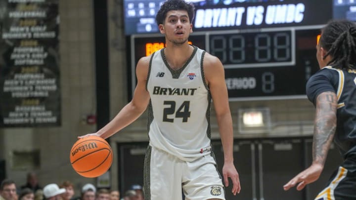 Bryant is a double-digit favorite against Albany in Tuesday night's America Easy semifinal.
