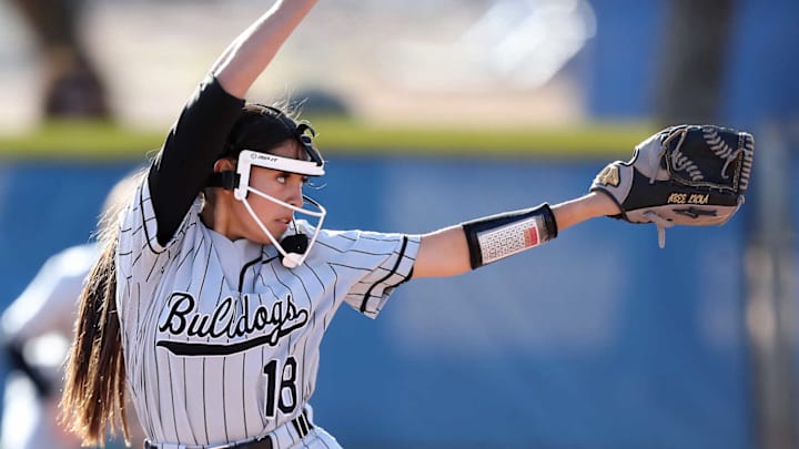 Douglas High takes on Sahuarita in an Arizona softball game.