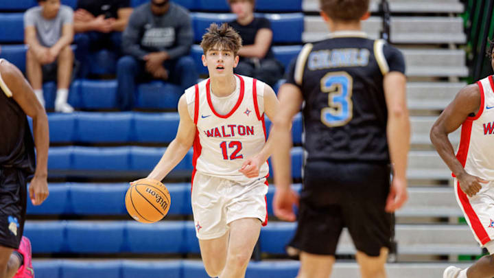 Walton defeated Harrison on Tuesday night with a final score of 50-35.
