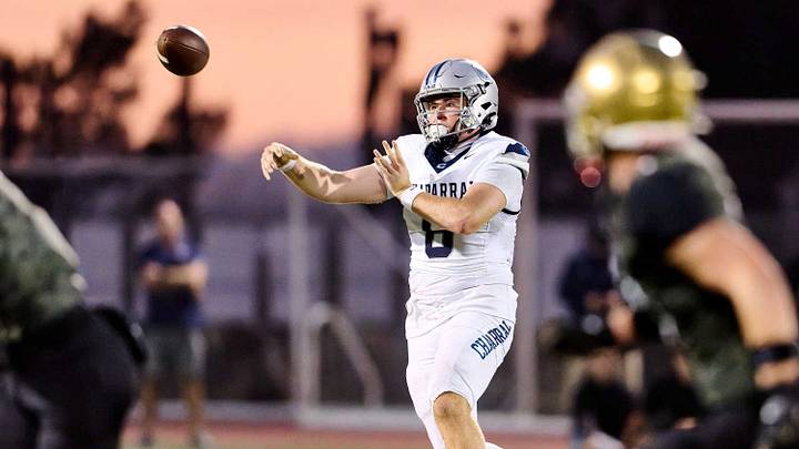 Chaparral QB Dane Weber is expected to have a big senior season in 2026. Chaparral QB Dane Weber is expected to have a big senior season in 2026.