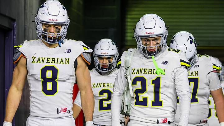 Xaverian Brothers got its 2026 high school football season this week as practice began across Massachusetts. The Hawks will go for their fourth state title this fall. Xaverian Brothers got its 2026 high school football season this week as practice began across Massachusetts. The Hawks will go for their fourth state title this fall.