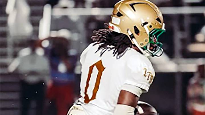 Iveon Lewis had four catches for 184 yards and two touchdowns for the Falcons. Iveon Lewis had four catches for 184 yards and two touchdowns for the Falcons.