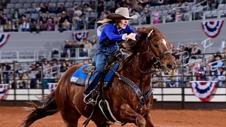 Carlee Otero taking the win at the FWSSR Bracket 3