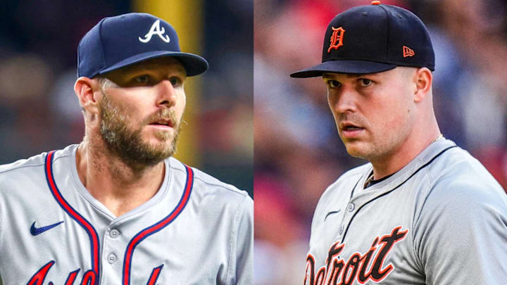 2024 AL and NL Cy Young Winners - Chris Sale and Tarik Skubal