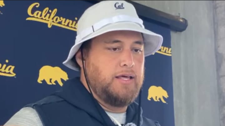 Cal offensive line coach Famika Anae