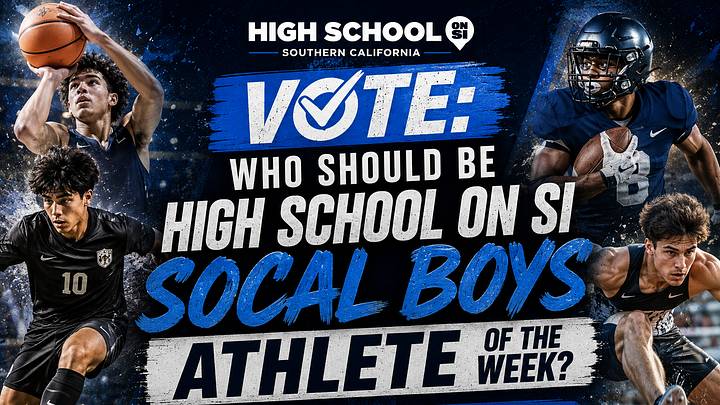 Vote for the SoCal boys athlete of the week. Vote for the SoCal boys athlete of the week.