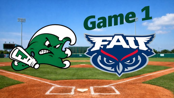 TU vs FAU Baseball Graphic Game 1