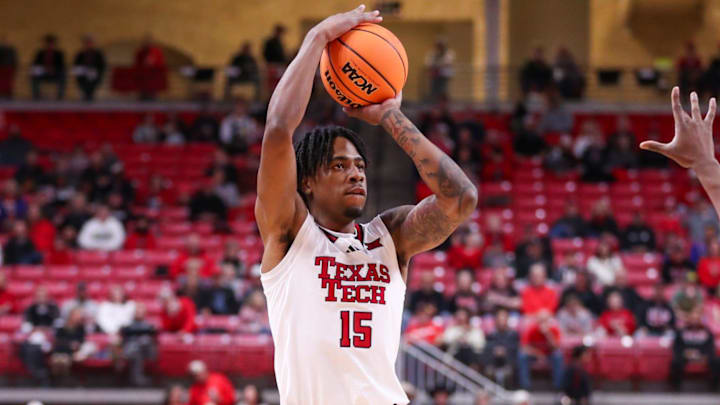 Texas Tech's JT Toppin Texas Tech's JT Toppin