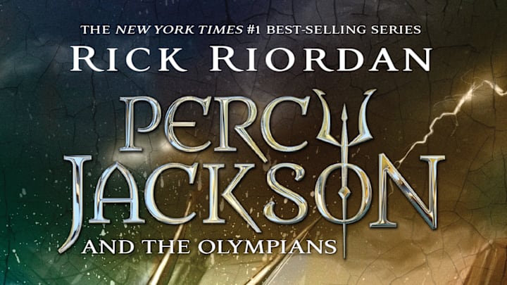 Percy Jackson and the Olympians - The Lightning Thief. Image: Rick Riordan/Disney Hyperion