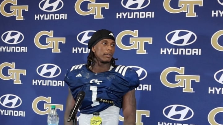 Georgia Tech LB Cayman Spalding Georgia Tech LB Cayman Spalding