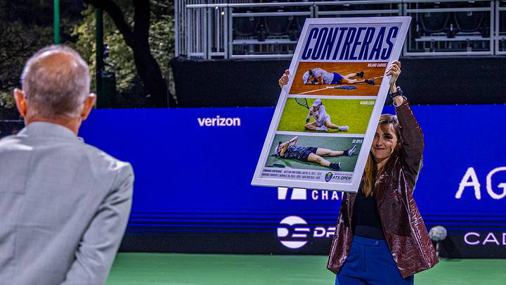 La tenista mexicana Fernanda Contreras Gómez se despide del tenis profesional. La tenista mexicana Fernanda Contreras Gómez se despide del tenis profesional.