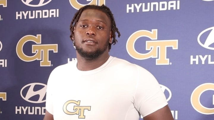 Georgia Tech DL Tawfiq Thomas 