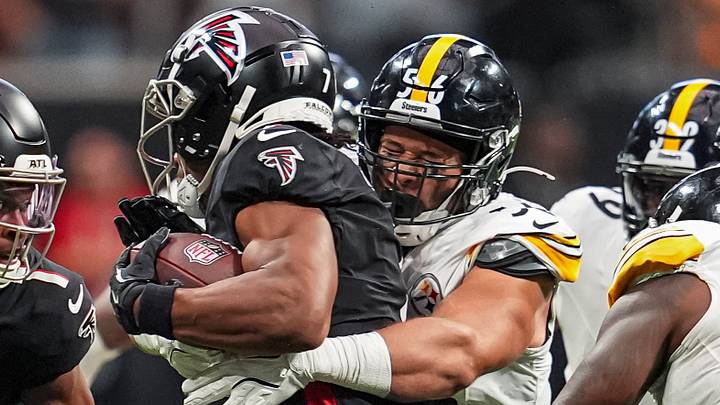 Bet the under on Bijan Robinson's rushing yards total in Week 1 against the Steelers.