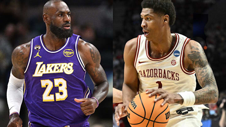 Meleek Thomas' NBA future appears to be heavily tied to an upcoming decision for Los Angeles Lakers star Lebron James. Which, if not both, will play with Luka Doncic next season?