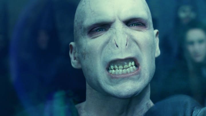 The Real Look of Lord Voldemort from "Harry Potter and the Goblet of Fire"