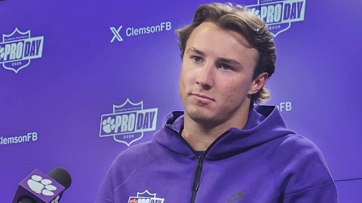 Clemson quarterback Cade Klubnik on Pro Day for NFL scouts