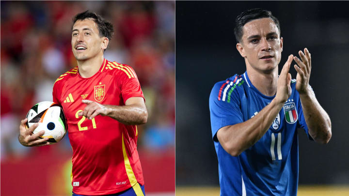 Mikel Oyarzabal et Giacomo Raspadori vont s'affronter lors d'Espagne - Italie