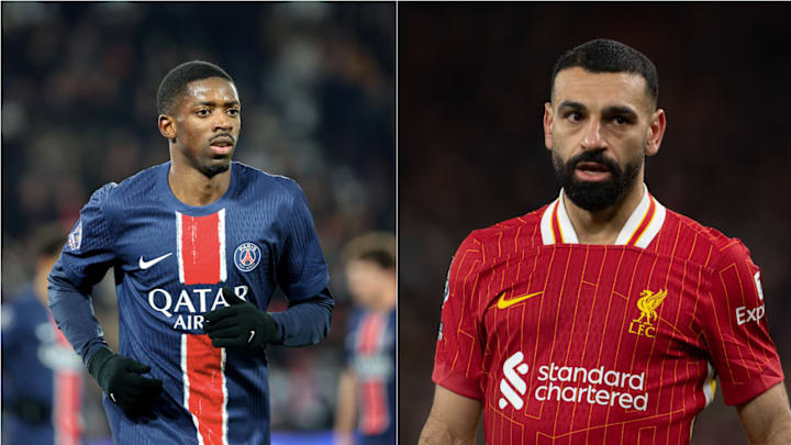 Ousmane Dembele et Mohamed Salah s'affrontent lors de PSG - Liverpool ce mercredi en Ligue des Champions. Ousmane Dembele et Mohamed Salah s'affrontent lors de PSG - Liverpool ce mercredi en Ligue des Champions.