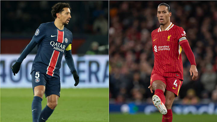 Marquinhos et Virgil van Dijk s'affrontent lors de PSG - Liverpool ce mercredi en Ligue des Champions. 