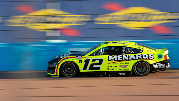 Ryan Blaney came up just short of his second NASCAR Cup Series championship Sunday at Phoenix, after not quite being able to close the gap on teammate Joey Logano. Ryan Blaney came up just short of his second NASCAR Cup Series championship Sunday at Phoenix, after not quite being able to close the gap on teammate Joey Logano.