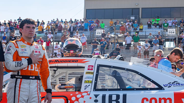 Gio Ruggiero will compete for Rookie of The Year Honors in the NASCAR Craftsman Truck Series in 2025, driving the No. 17 Toyota Tundra for TRICON Garage.