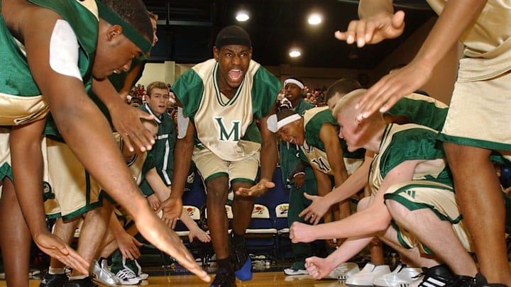 St. Vincent-St. Mary  LeBron James is introduced before his team faced Buchtel High School last year (2001) at Rhodes Arena at the University of Akron Campus in Akron OH.