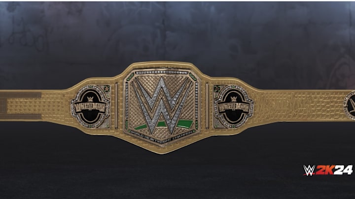 Here's how to unlock the WWE Golden Title in WWE 2K24.