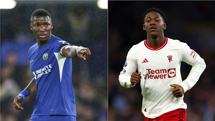 Moisés Caicedo vs Kobbie Mainoo. Moisés Caicedo vs Kobbie Mainoo.