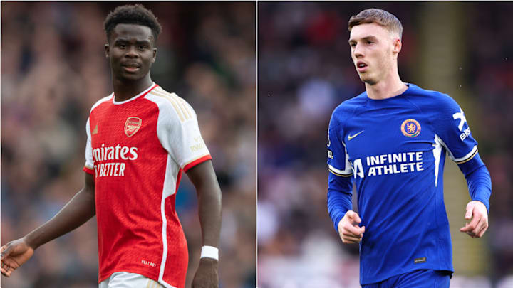 Bukayo Saka vs Cole Palmer Bukayo Saka vs Cole Palmer