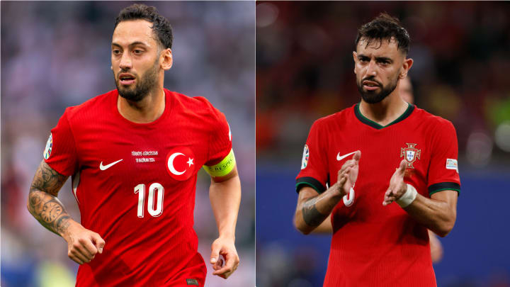 Hakan Calhanoglu vs Bruno Fernandes