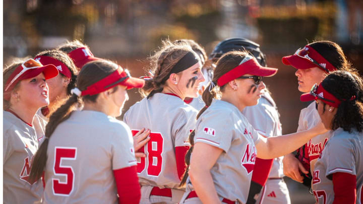 Nebraska softball's Jordy Bahl escaped a sixth-inning jam against Baylor at the Mary Nutter Collegiate Classic.