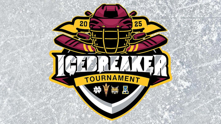 Notre Dame, Quinnipiac, Alaska and host Arizona State will play in the College Hockey IceBreaker Tournament at Mullett Arena in Tempe.