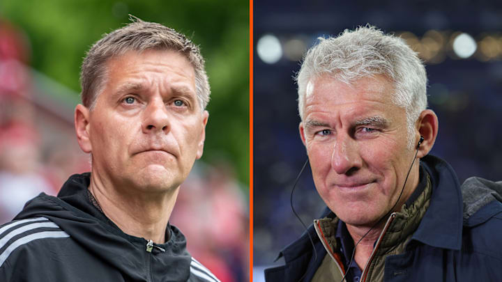 Oliver Ruhnert (l.) und Mirko Slomka