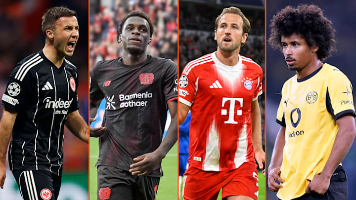 Das Bundesliga-Quartett im Königsklassen-Einsatz