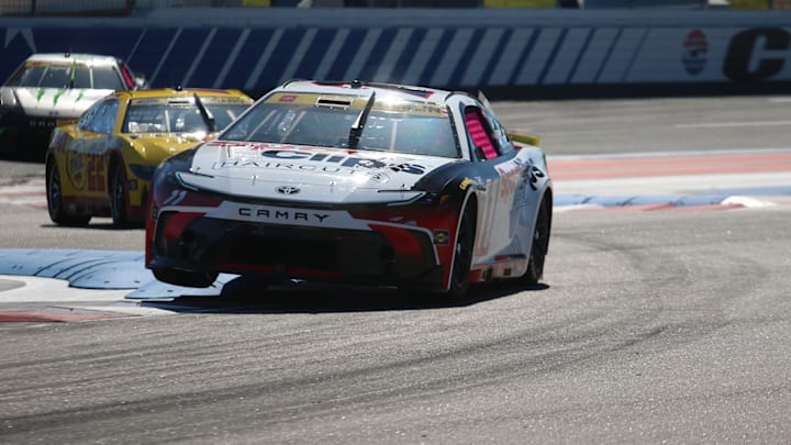 NASCAR and Speedway Motorsports removed the "turtle" curbing in Turn 16 at the Charlotte Motor Speedway ROVAL after concerns following Saturday's practice and qualifying sessions.