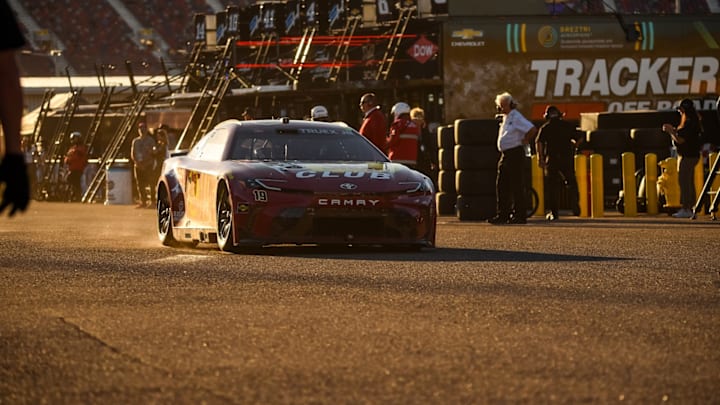 Martin Truex Jr. scored the pole for Sunday's NASCAR Cup Series Championship Race at Phoenix Raceway ahead of Championship 4 contender Joey Logano. Martin Truex Jr. scored the pole for Sunday's NASCAR Cup Series Championship Race at Phoenix Raceway ahead of Championship 4 contender Joey Logano.