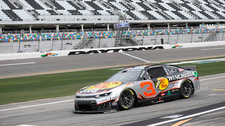 Austin Dillon was the fastest driver in the second practice session for Sunday's Daytona 500 at Daytona International Speedway.
