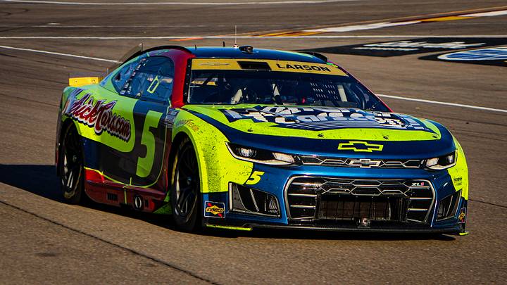 After a runner-up finish at Las Vegas Motor Speedway, is the NASCAR Cup Series championship Kyle Larson's to lose? After a runner-up finish at Las Vegas Motor Speedway, is the NASCAR Cup Series championship Kyle Larson's to lose?