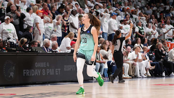 Ionescu scored 13 points and tallied six assists in 32 minutes in Game 3. Ionescu scored 13 points and tallied six assists in 32 minutes in Game 3.