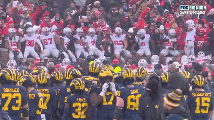 The Wolverines’ four-game winning streak in the rivalry against Ohio State ended on Saturday.