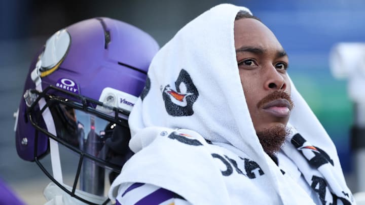 Jefferson caught two passes for four yards in the Vikings’ loss to Seattle. Jefferson caught two passes for four yards in the Vikings’ loss to Seattle.