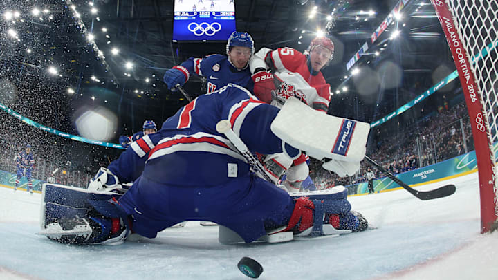 The U.S. takes on Denmark for their second game of the 2026 Winter Olympics on Saturday.
