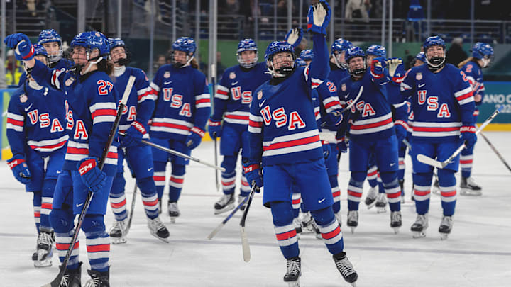 Team USA women’s hockey is 6–0 heading into the gold medal game.