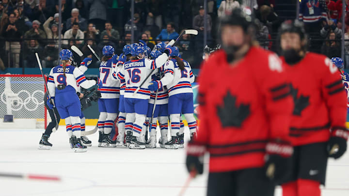 The U.S. defeated Canada 5–0 in the preliminary round at the 2026 Milan Cortina Games.