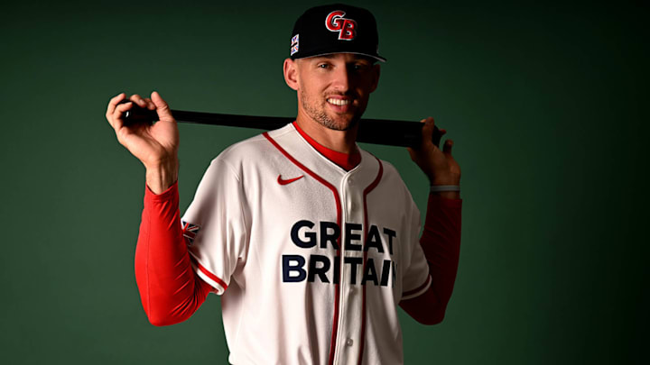 Thompson is playing in his second World Baseball Classic for Team GB.