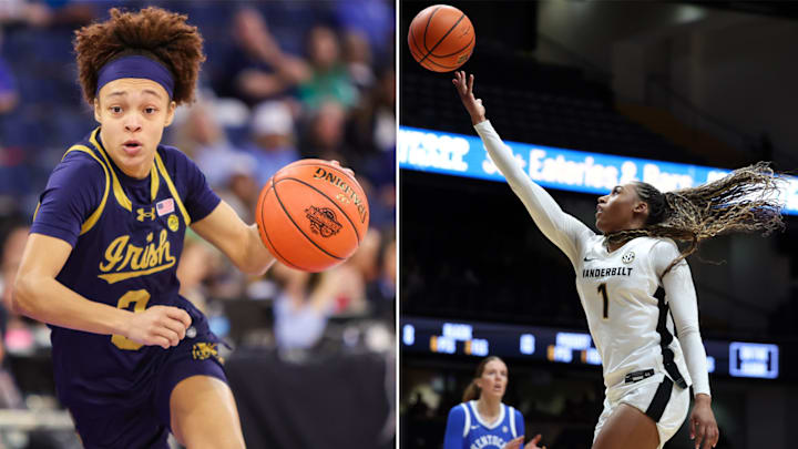 Mikayla Blakes (right) was the top scorer in the nation this season while Hannah Hidalgo (left) was third in the country. Mikayla Blakes (right) was the top scorer in the nation this season while Hannah Hidalgo (left) was third in the country.