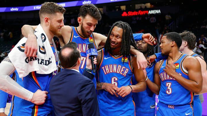The Thunder will be aiming to defend their 2024-25 NBA championship as the playoffs begin. 